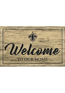 New Orleans Saints Welcome 11x19 Sign