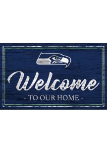 Seattle Seahawks Welcome 11x19 Sign