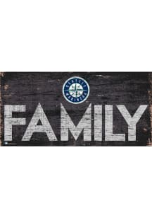 Seattle Mariners Family 6x12 Sign