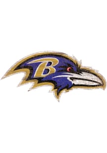 Baltimore Ravens Logo 8in Cutout Sign
