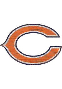 Chicago Bears Logo 8in Cutout Sign