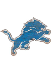 Detroit Lions Logo 8in Cutout Sign