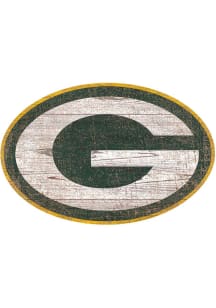 Green Bay Packers Logo 8in Cutout Sign