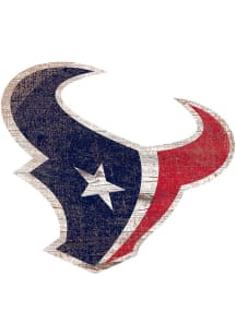 Houston Texans Logo 8in Cutout Sign