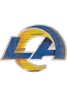 Los Angeles Rams Logo 8in Cutout Sign