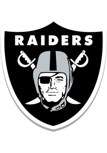 Las Vegas Raiders Logo 8in Cutout Sign