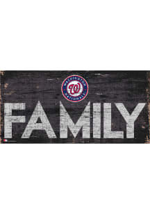 Washington Nationals Family 6x12 Sign