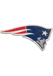 New England Patriots Logo 8in Cutout Sign