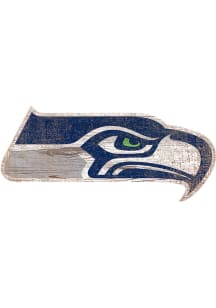 Seattle Seahawks Logo 8in Cutout Sign