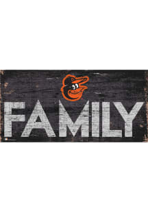 Baltimore Orioles Family 6x12 Sign