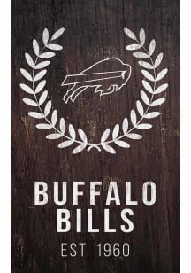 Buffalo Bills Laurel Wreath Sign