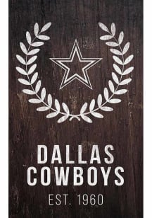 Dallas Cowboys Laurel Wreath Sign