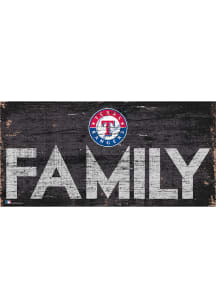 Texas Rangers Family 6x12 Sign