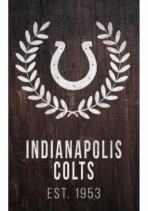 Indianapolis Colts Laurel Wreath Sign