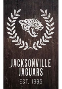 Jacksonville Jaguars Laurel Wreath Sign