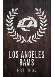 Los Angeles Rams Laurel Wreath Sign