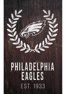 Philadelphia Eagles Laurel Wreath Sign