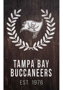 Tampa Bay Buccaneers Laurel Wreath Sign