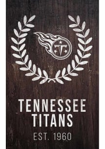 Tennessee Titans Laurel Wreath Sign