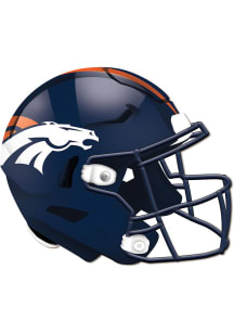 Denver Broncos 24in Helmet Cutout Sign