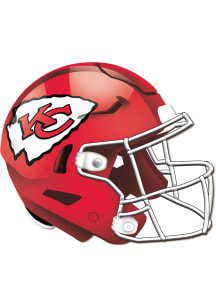 Kansas City Chiefs 24in Helmet Cutout Sign