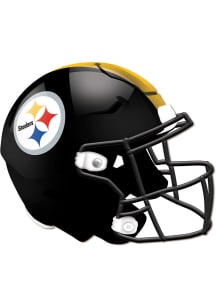 Pittsburgh Steelers 24in Helmet Cutout Sign
