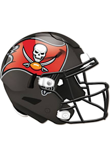 Tampa Bay Buccaneers 24in Helmet Cutout Sign - Orange
