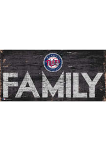 Minnesota Twins Family 6x12 Sign