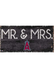 Los Angeles Angels Mr and Mrs Sign