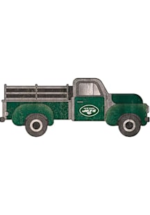 New York Jets 15in Truck Sign - Green