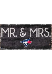 Toronto Blue Jays Mr and Mrs Sign