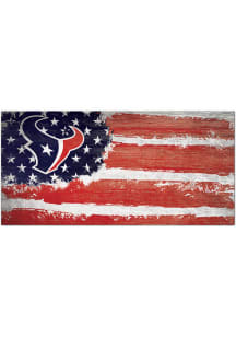 Houston Texans Flag 6x12 Sign