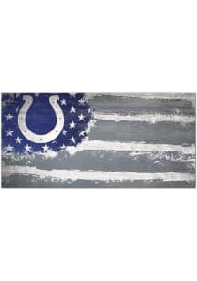 Indianapolis Colts Flag 6x12 Sign