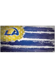 Los Angeles Rams Flag 6x12 Sign