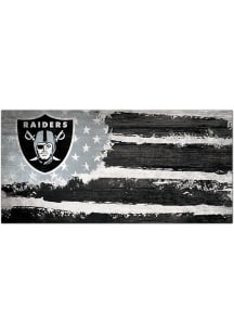 Las Vegas Raiders Flag 6x12 Sign