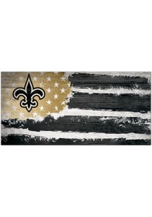 New Orleans Saints Flag 6x12 Sign