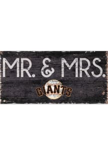 San Francisco Giants Mr and Mrs Sign
