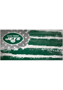New York Jets Flag 6x12 Sign