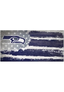 Seattle Seahawks Flag 6x12 Sign