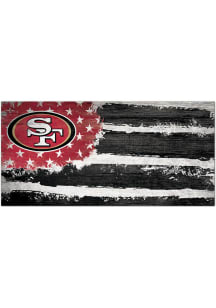 San Francisco 49ers Flag 6x12 Sign