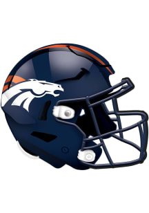 Denver Broncos 12in Authentic Helmet Sign