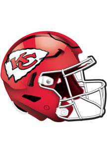 Kansas City Chiefs 12in Authentic Helmet Sign