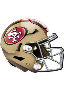 San Francisco 49ers 12in Authentic Helmet Sign