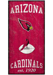 Arizona Cardinals Heritage 6x12 Sign