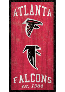 Atlanta Falcons Heritage 6x12 Sign