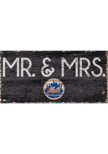 New York Mets Mr and Mrs Sign