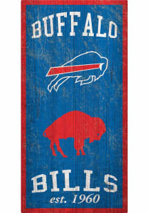 Buffalo Bills Heritage 6x12 Sign