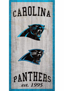 Carolina Panthers Heritage 6x12 Sign