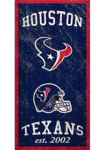 Houston Texans Heritage 6x12 Sign