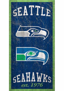 Seattle Seahawks Heritage 6x12 Sign